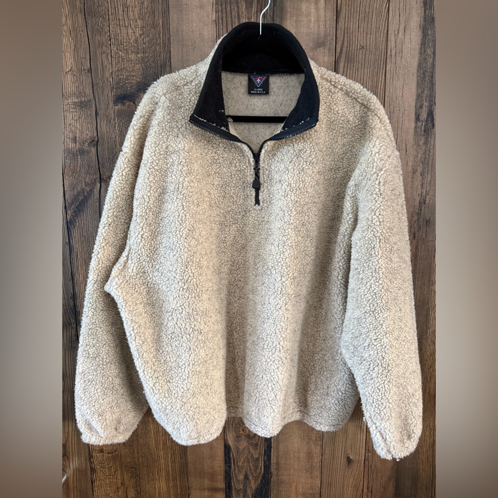Timberline Colorado Sherpa Pullover Men’s XL Made in USA Vintage